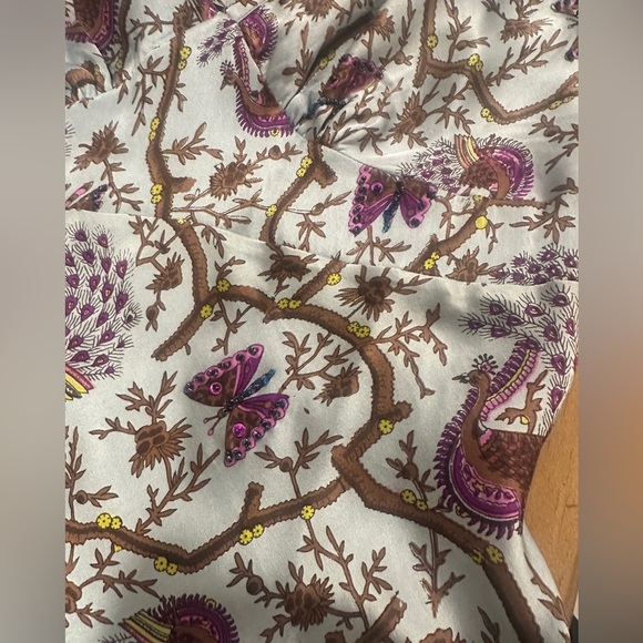 Vintage Silk Beaded Midi Dress - Picture 10 of 13